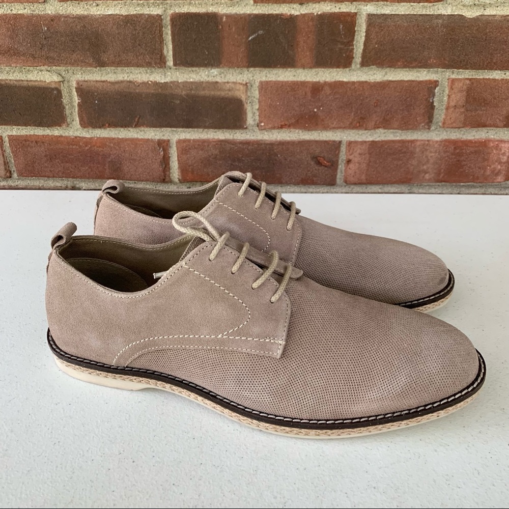 Steve Madden electro beige suede Oxford shoes men’s US 11.5 M
